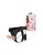 Baile Ultra Female Strap-On Realistic Dildo For her - жіночий страпон з реалістичним вібратором, 19.4 см (тілесний) - купити в Києві, Україні